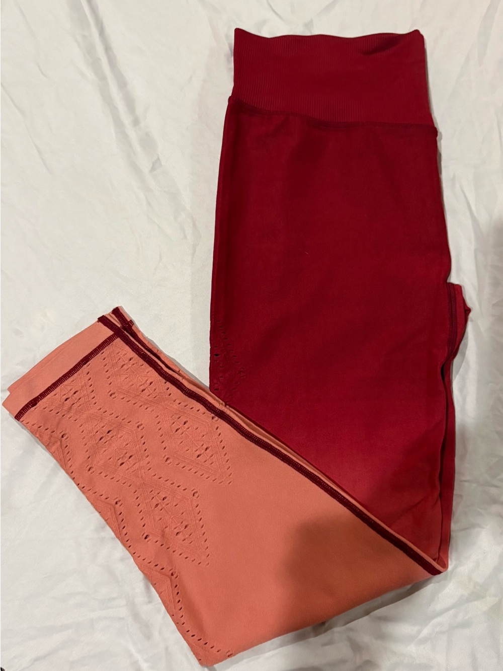 PINK Victoria's Secret Seamless High-waisted Ombré Leggings